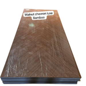 Walnut chevron luxe bamboo